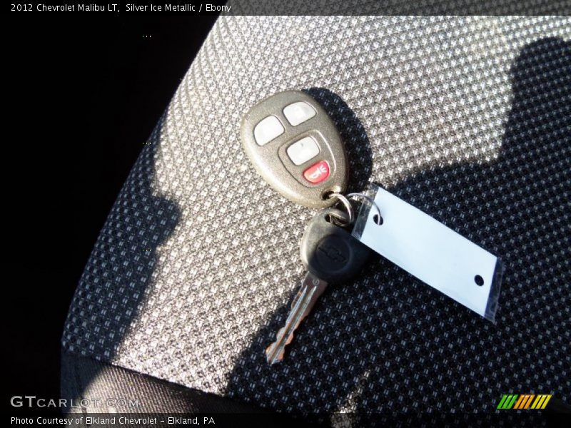Silver Ice Metallic / Ebony 2012 Chevrolet Malibu LT