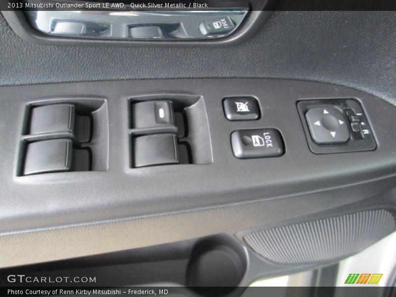 Quick Silver Metallic / Black 2013 Mitsubishi Outlander Sport LE AWD