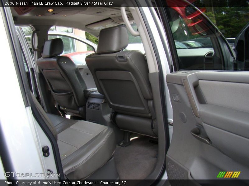 Radiant Silver / Steel Gray 2006 Nissan Titan LE Crew Cab