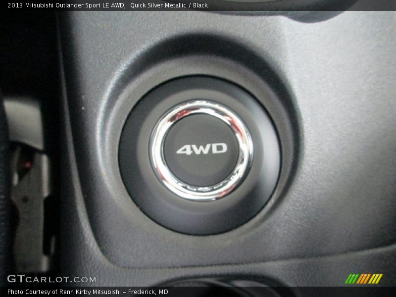 Controls of 2013 Outlander Sport LE AWD