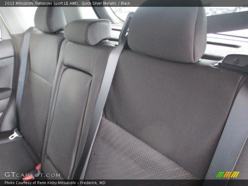 Quick Silver Metallic / Black 2013 Mitsubishi Outlander Sport LE AWD