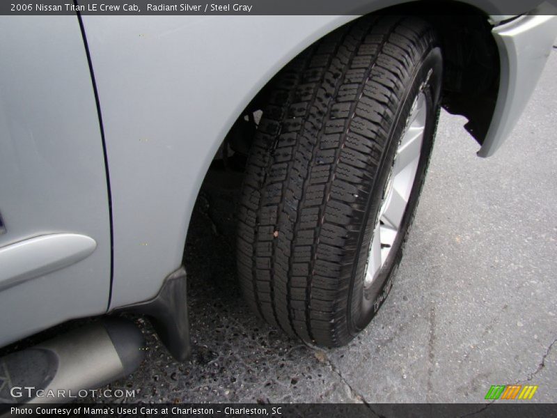 Radiant Silver / Steel Gray 2006 Nissan Titan LE Crew Cab