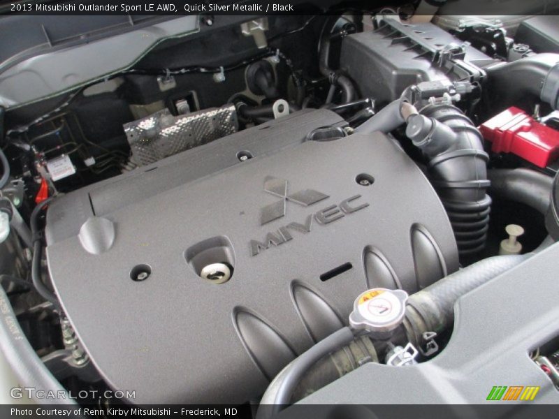  2013 Outlander Sport LE AWD Engine - 2.0 Liter DOHC 16-Valve MIVEC 4 Cylinder