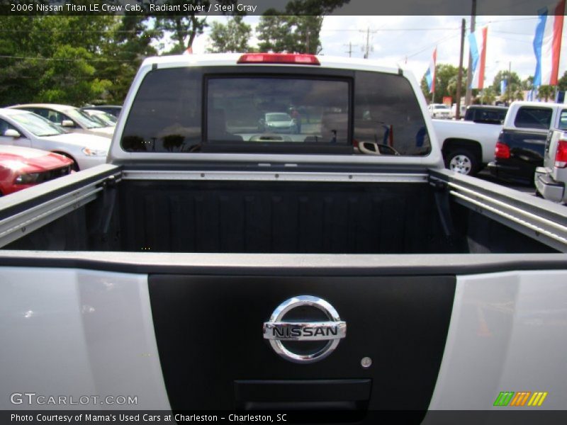 Radiant Silver / Steel Gray 2006 Nissan Titan LE Crew Cab