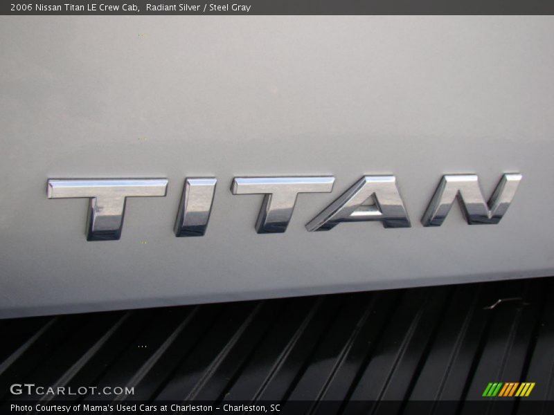 Radiant Silver / Steel Gray 2006 Nissan Titan LE Crew Cab