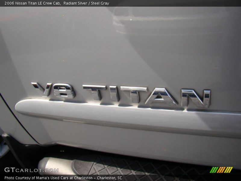 Radiant Silver / Steel Gray 2006 Nissan Titan LE Crew Cab