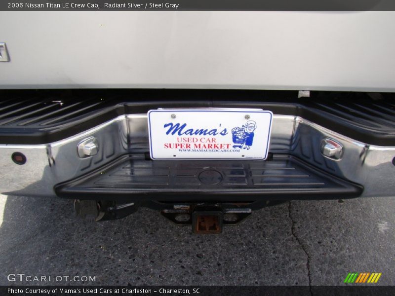 Radiant Silver / Steel Gray 2006 Nissan Titan LE Crew Cab