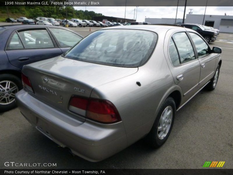 Pebble Beige Metallic / Black 1998 Nissan Maxima GLE