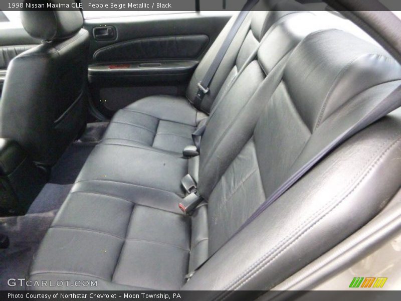Pebble Beige Metallic / Black 1998 Nissan Maxima GLE