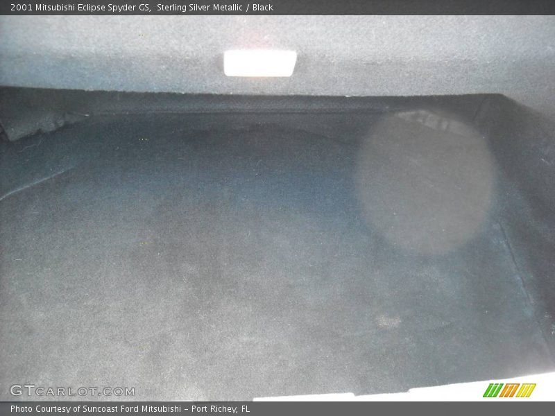 Sterling Silver Metallic / Black 2001 Mitsubishi Eclipse Spyder GS
