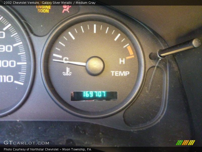 Galaxy Silver Metallic / Medium Gray 2002 Chevrolet Venture