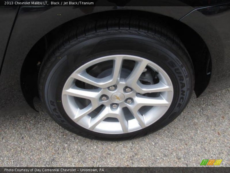 Black / Jet Black/Titanium 2013 Chevrolet Malibu LT