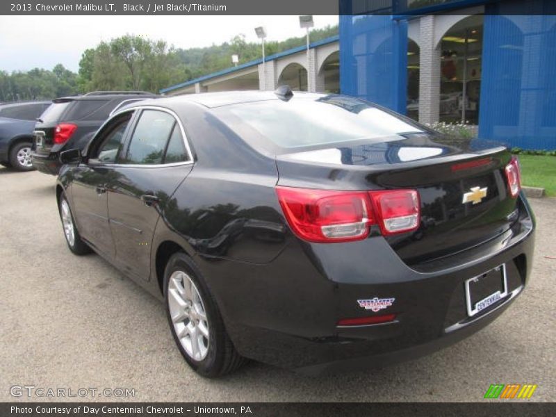 Black / Jet Black/Titanium 2013 Chevrolet Malibu LT