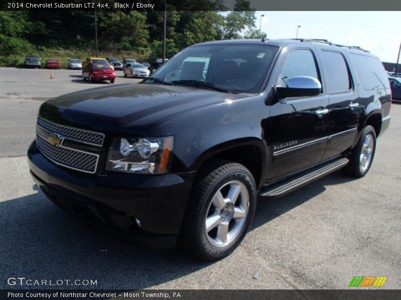 Front 3/4 View of 2014 Suburban LTZ 4x4