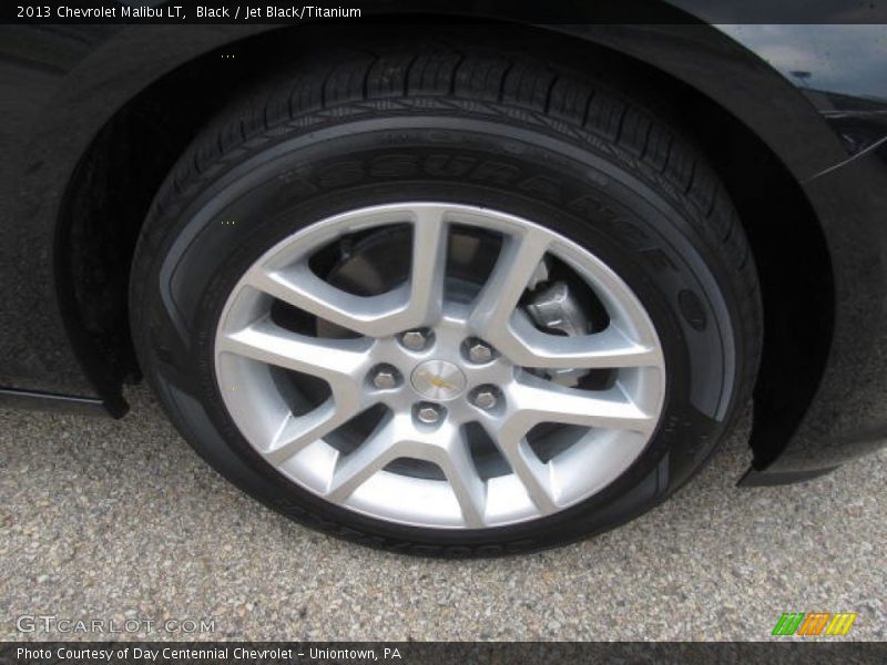 Black / Jet Black/Titanium 2013 Chevrolet Malibu LT