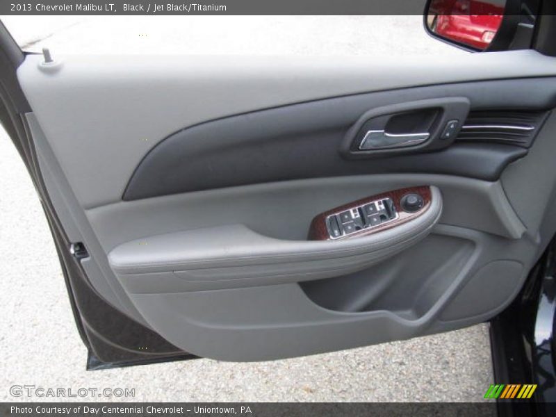 Black / Jet Black/Titanium 2013 Chevrolet Malibu LT