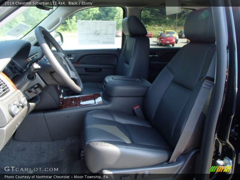  2014 Suburban LTZ 4x4 Ebony Interior