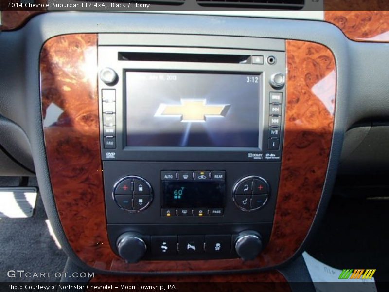 Controls of 2014 Suburban LTZ 4x4