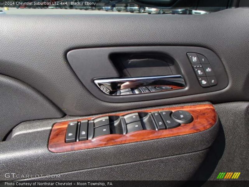 Controls of 2014 Suburban LTZ 4x4