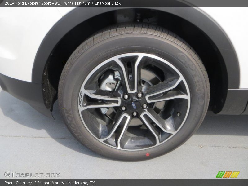  2014 Explorer Sport 4WD Wheel
