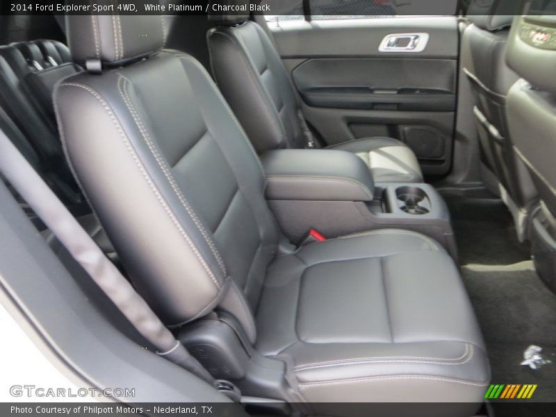 Rear Seat of 2014 Explorer Sport 4WD