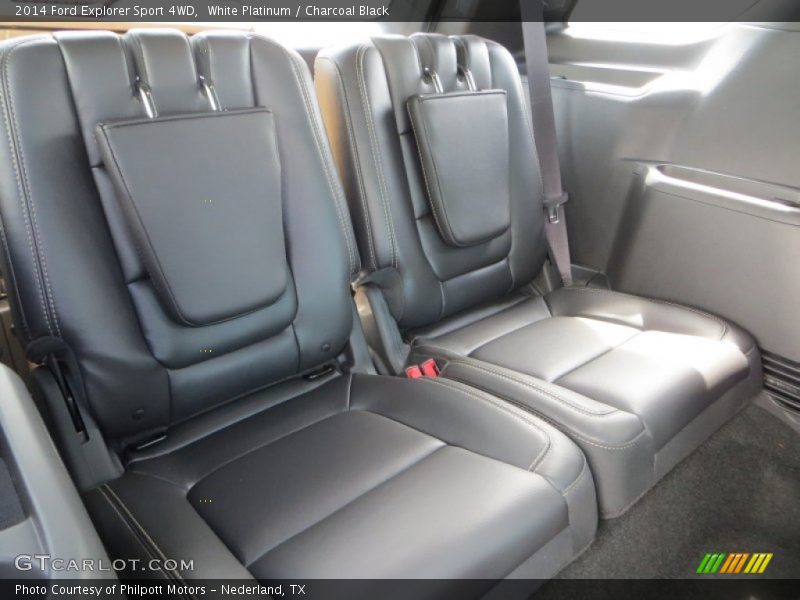 Rear Seat of 2014 Explorer Sport 4WD