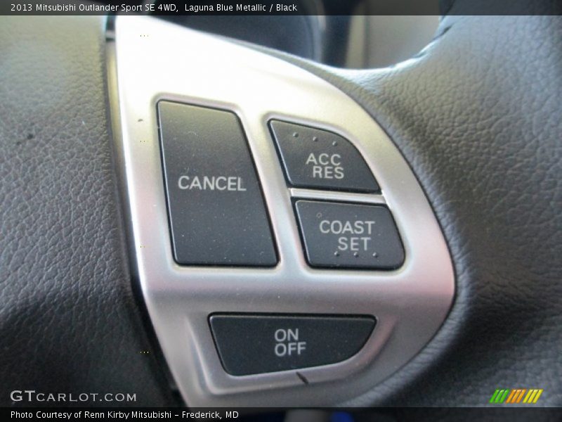 Laguna Blue Metallic / Black 2013 Mitsubishi Outlander Sport SE 4WD