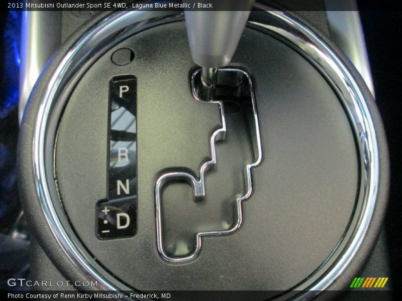  2013 Outlander Sport SE 4WD CVT Sportronic Automatic Shifter