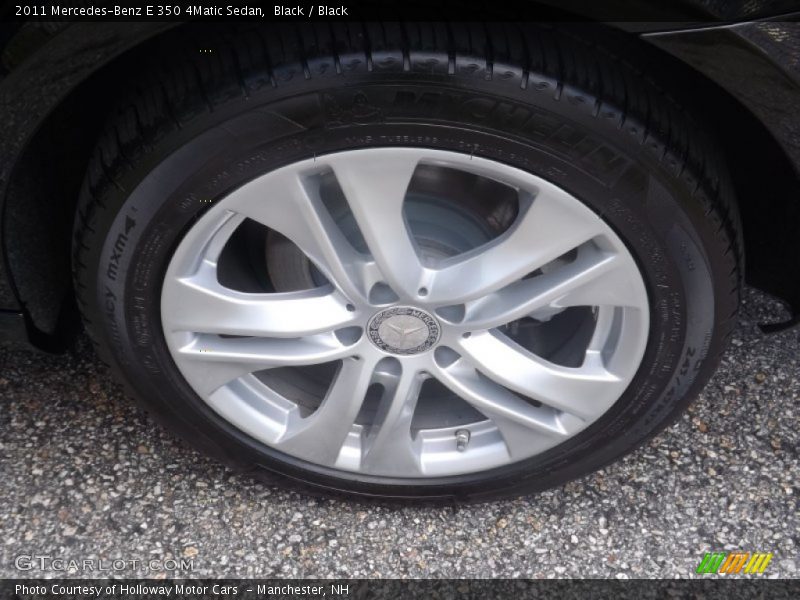Black / Black 2011 Mercedes-Benz E 350 4Matic Sedan