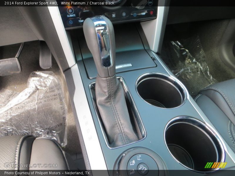 White Platinum / Charcoal Black 2014 Ford Explorer Sport 4WD