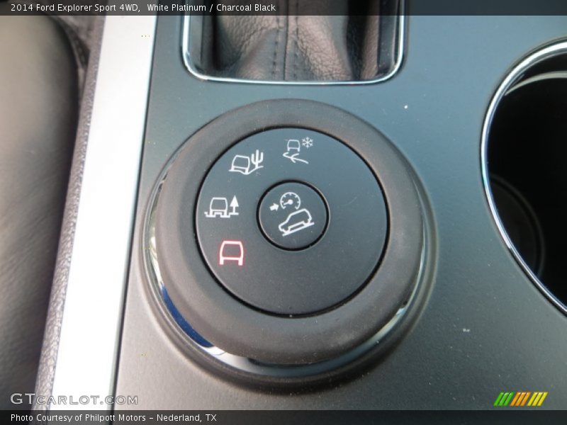 Controls of 2014 Explorer Sport 4WD