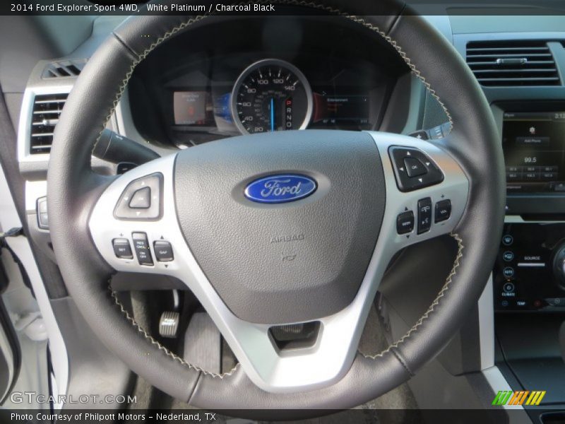  2014 Explorer Sport 4WD Steering Wheel