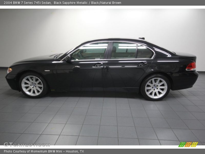  2004 7 Series 745i Sedan Black Sapphire Metallic