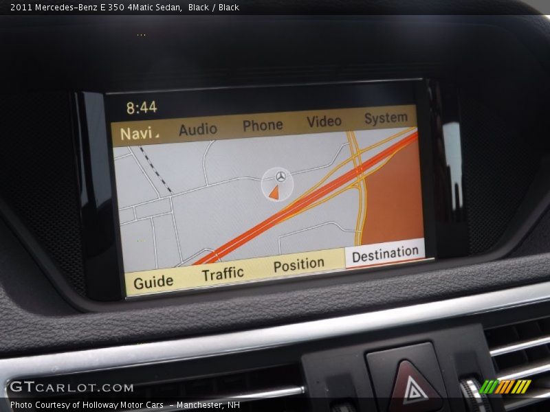 Black / Black 2011 Mercedes-Benz E 350 4Matic Sedan