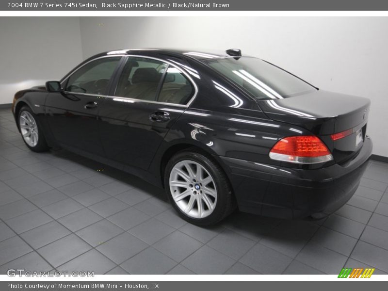  2004 7 Series 745i Sedan Black Sapphire Metallic