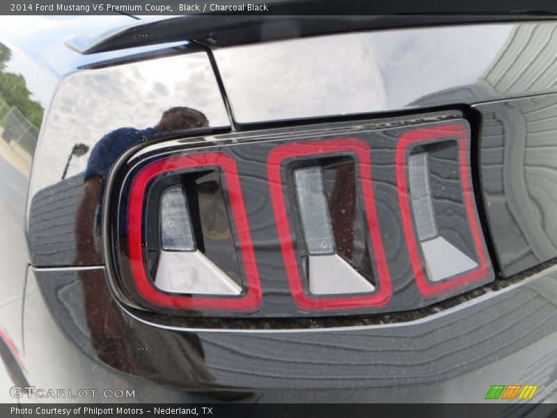 Black / Charcoal Black 2014 Ford Mustang V6 Premium Coupe