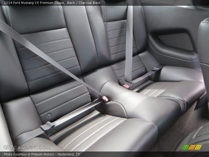 Black / Charcoal Black 2014 Ford Mustang V6 Premium Coupe
