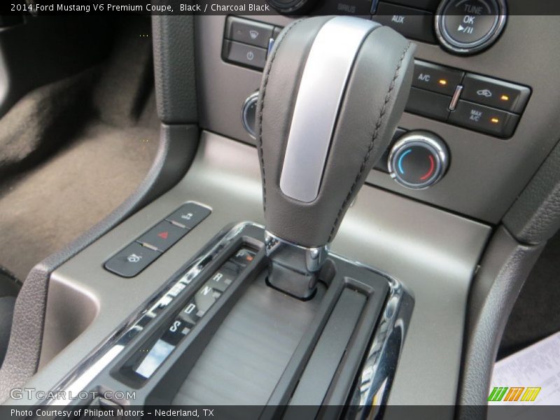 Black / Charcoal Black 2014 Ford Mustang V6 Premium Coupe