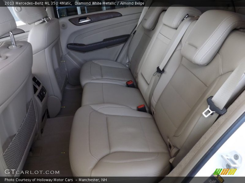 Diamond White Metallic / Almond Beige 2013 Mercedes-Benz ML 350 4Matic