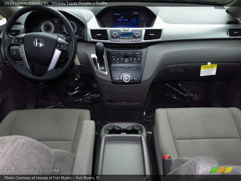 Smokey Topaz Metallic / Truffle 2013 Honda Odyssey EX