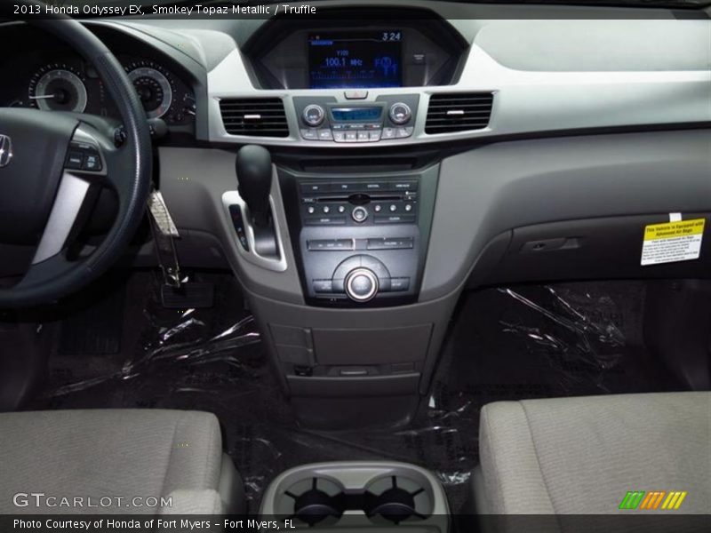 Smokey Topaz Metallic / Truffle 2013 Honda Odyssey EX