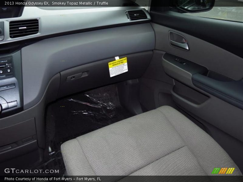 Smokey Topaz Metallic / Truffle 2013 Honda Odyssey EX