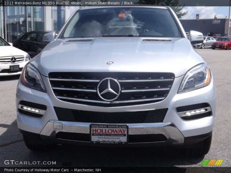 Iridium Silver Metallic / Black 2013 Mercedes-Benz ML 350 BlueTEC 4Matic
