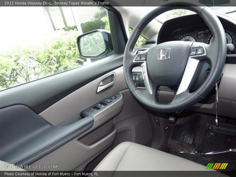 Smokey Topaz Metallic / Truffle 2013 Honda Odyssey EX-L