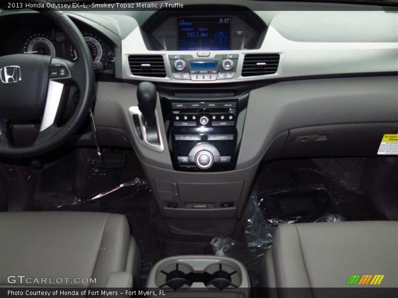 Smokey Topaz Metallic / Truffle 2013 Honda Odyssey EX-L