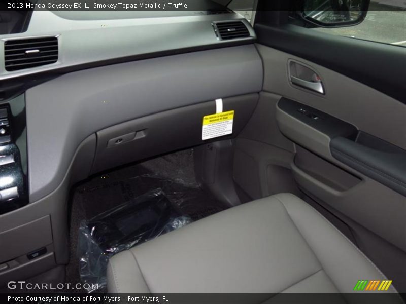 Smokey Topaz Metallic / Truffle 2013 Honda Odyssey EX-L