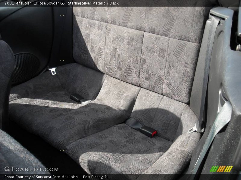 Sterling Silver Metallic / Black 2001 Mitsubishi Eclipse Spyder GS