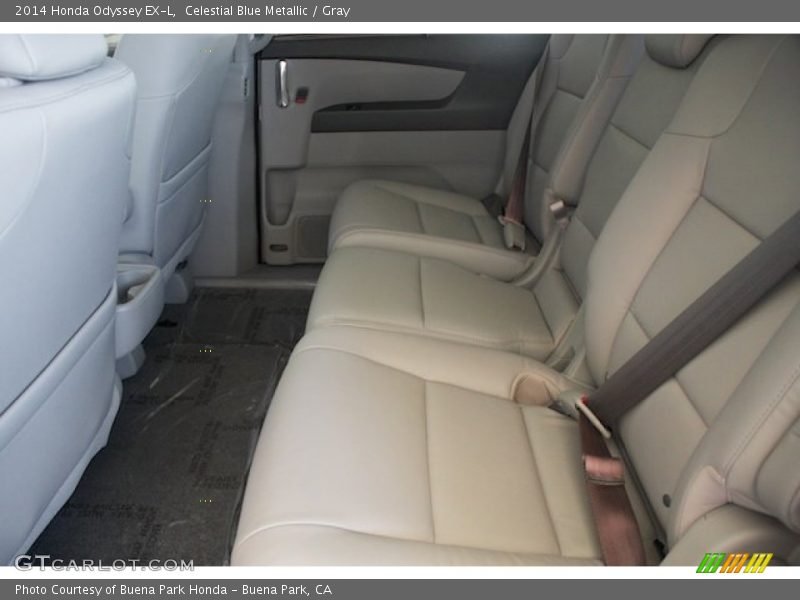 Celestial Blue Metallic / Gray 2014 Honda Odyssey EX-L