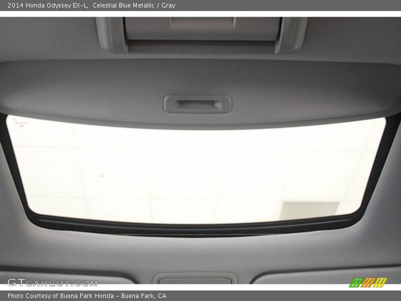 Celestial Blue Metallic / Gray 2014 Honda Odyssey EX-L
