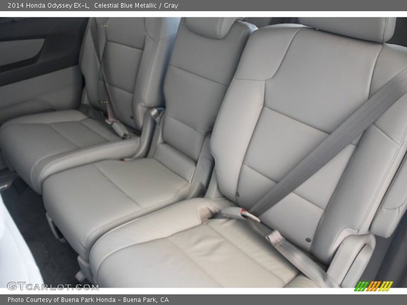 Celestial Blue Metallic / Gray 2014 Honda Odyssey EX-L